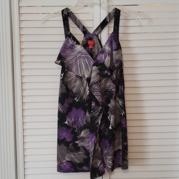 Elle Ruffle Tank Top - Picture 2 of 6